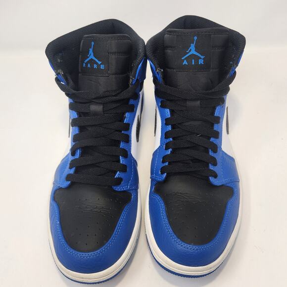 Nike Jordan 1 Retro High Rare Air Sneakers Men Size 9.5 Soar Blue Black White main image 5